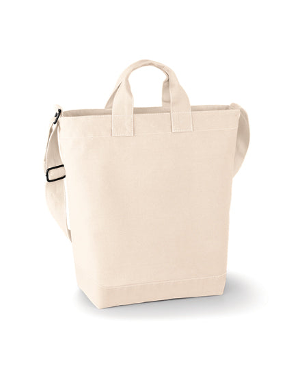 Canvas Day Bag in Natural, Größe 38 x 40 x 14 cm