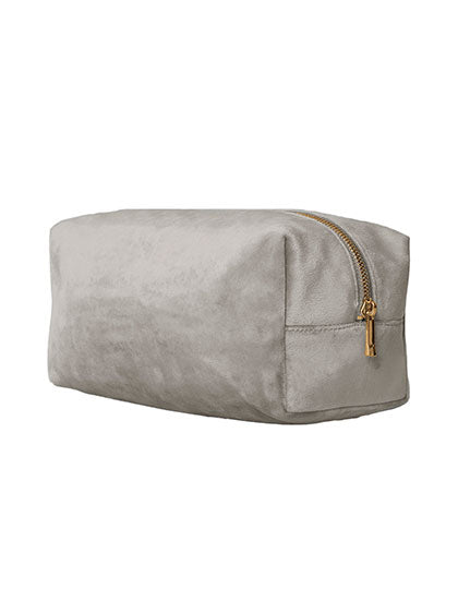 Velvet Toiletry/Accessory Case in Moonstone, Größe L (28 x 14 x 14 cm)