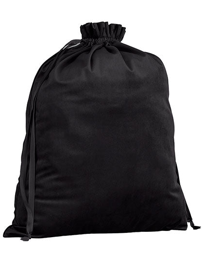 Velvet Gift Bag in Black Onyx, Größe L (68 x 54 cm)