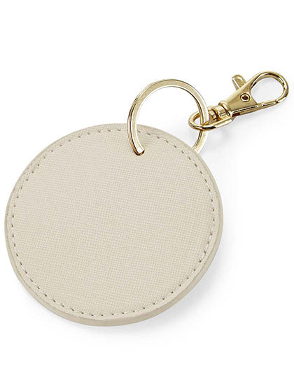Boutique Circular Key Clip in Oyster, Größe Ø 7 cm