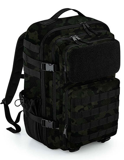 MOLLE Tactical 35L Backpack in Combat Camo, Größe 31 x 48 x 24 cm