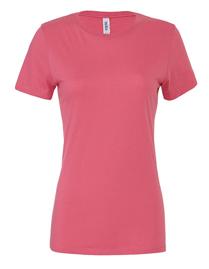 Women´s Slim Fit Tee in Berry, Größe XL
