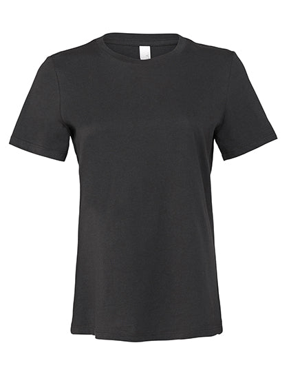 Women´s Relaxed Jersey Short Sleeve Tee in Dark Grey Solid, Größe XL