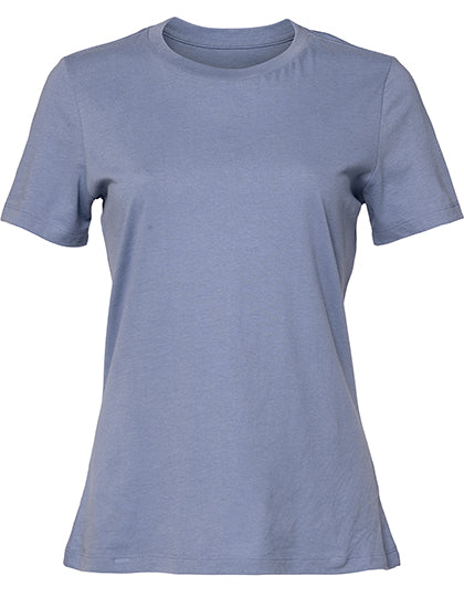 Women´s Relaxed Jersey Short Sleeve Tee in Lavender Blue, Größe XL