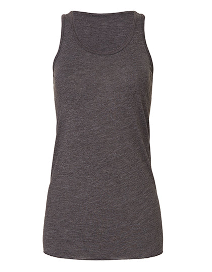 Flowy Racerback Tank Top in Dark Grey Heather, Größe XL