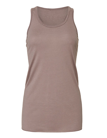 Flowy Racerback Tank Top in Pebble Brown, Größe XL