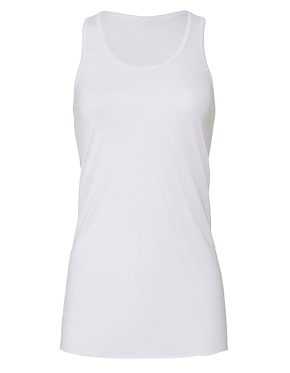 Flowy Racerback Tank Top in White, Größe XL