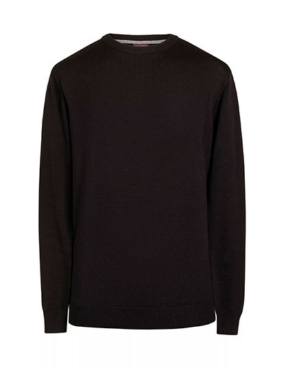 Crew Neck Jumper Jackson in Black, Größe 3XL