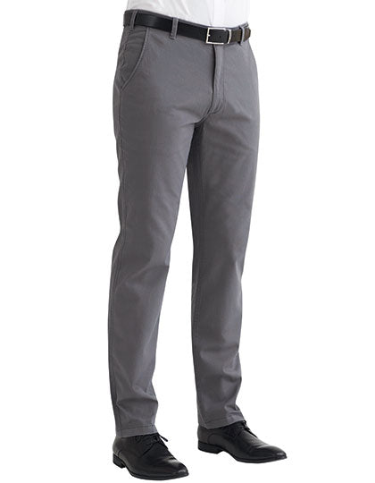 Business Casual Collection Miami Men´s Fit Chino in Grey, Größe 42R(58)/31,5