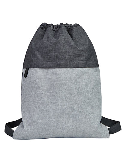Gymsac - Gothenburg in Dark Grey Melange, Größe 43 x 33 cm