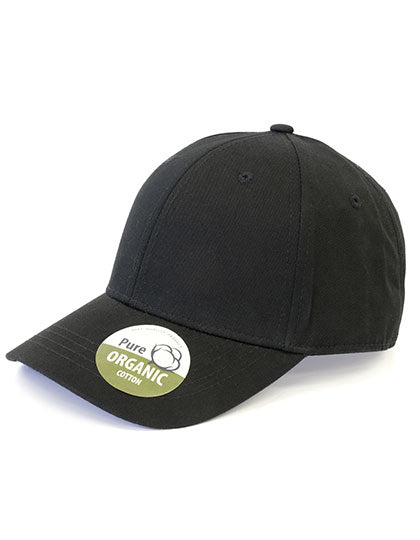 Organic Cotton Cap in Black, Größe One Size
