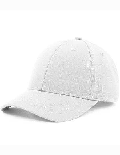 6-Panel Cap Recycled in White, Größe One Size