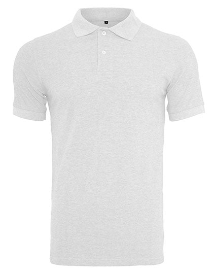 Polo Piqué Shirt in White, Größe XXL