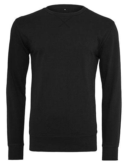 Light Crew Sweatshirt in Black, Größe XS