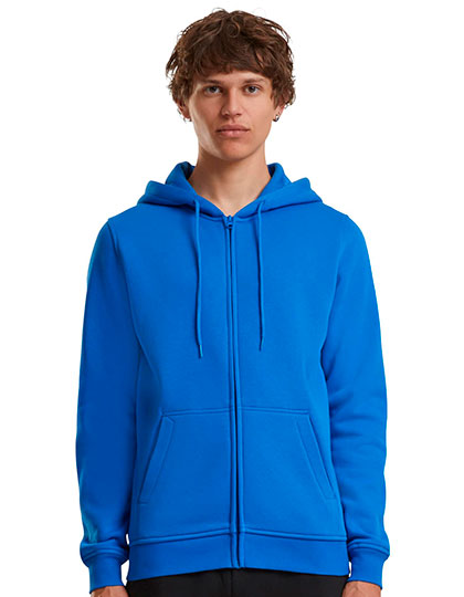 Heavy Zip Hoody in Intense Blue, Größe 5XL