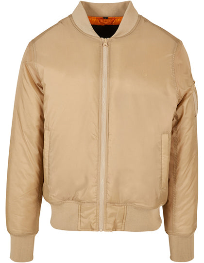 Bomber Jacket in U. Beige, Größe XS