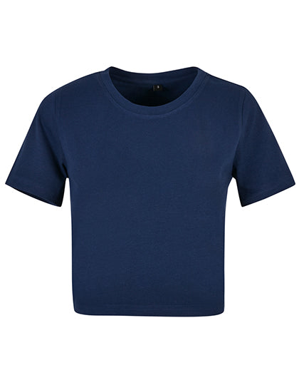 Ladies´ Cropped Tee in Light Navy, Größe 5XL