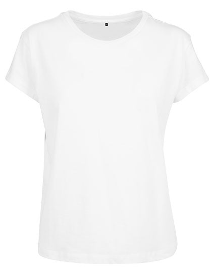 Ladies´ Box Tee in White, Größe 5XL