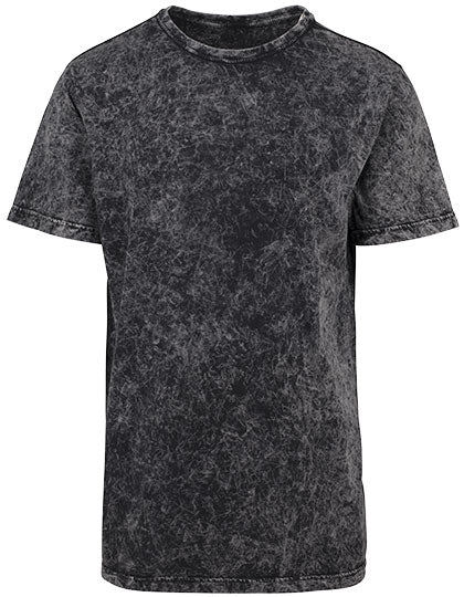 Acid Washed Tee in Darkgrey White, Größe 5XL