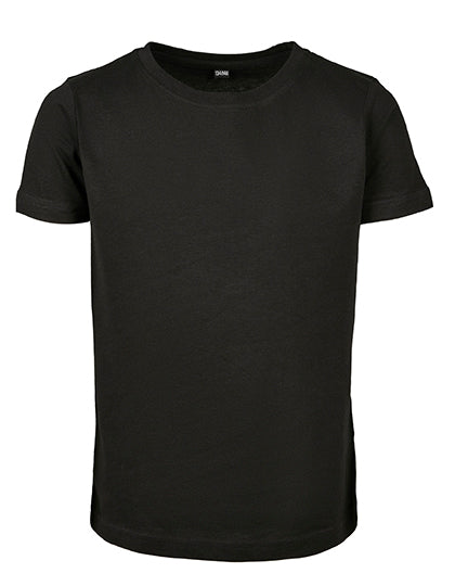 Girls Short Sleeve Tee in Black, Größe 158/164