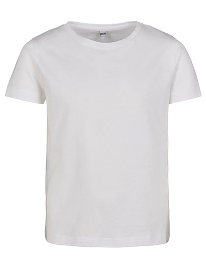Girls Short Sleeve Tee in White, Größe 158/164