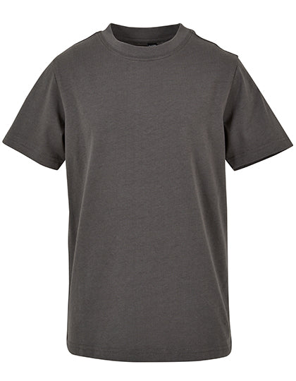 Kids´ Basic Tee in Dark Shadow, Größe 158/164