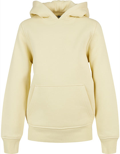 Kids´ Basic Hoody in Soft Yellow, Größe 158/164