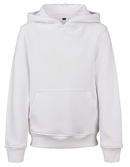 Kids´ Basic Hoody in White, Größe 158/164