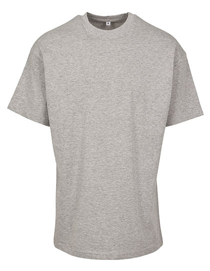 Premium Combed Jersey T-Shirt in Heather Grey, Größe XXL