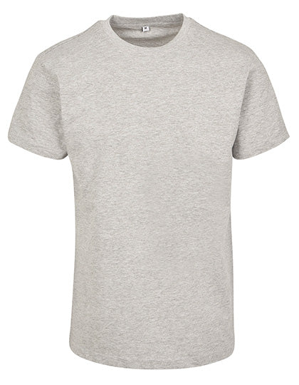 Premium Combed Jersey T-Shirt in Heather Grey, Größe XXL