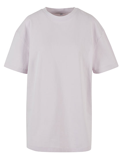 Ladies´ Oversized Boyfriend Tee in Soft Lilac, Größe 5XL