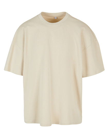 Ultra Heavy Cotton Box Tee in Sand, Größe XS