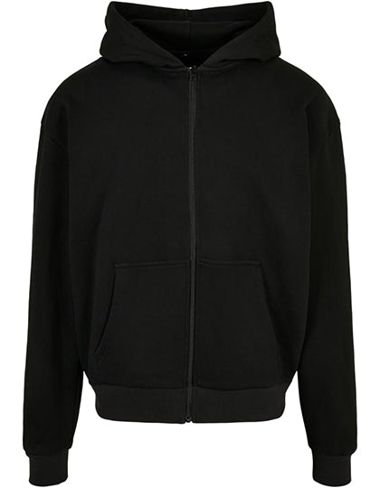 Ultra Heavy Zip Hoody in Black, Größe 5XL