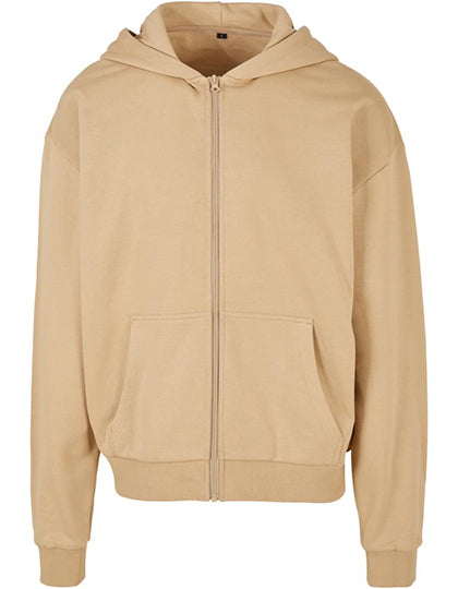Ultra Heavy Zip Hoody in U. Beige, Größe 5XL
