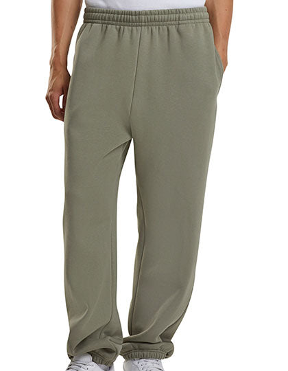 Fluffy Sweatpants in Pale Olive, Größe 5XL