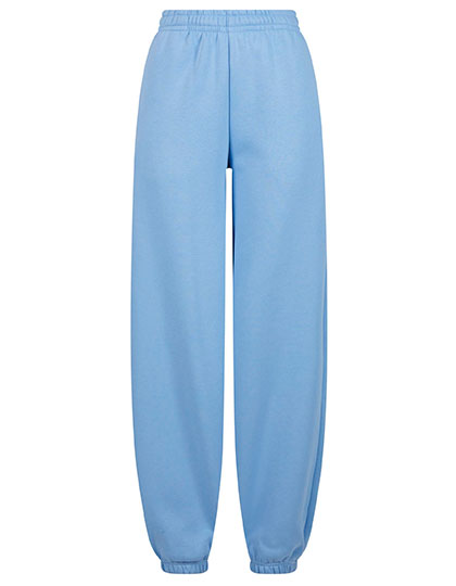Ladies Fluffy Sweatpants in Powder Blue, Größe 5XL