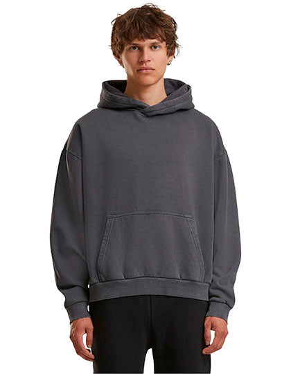 Vintage Heavy Hoodie in Magnet, Größe 5XL