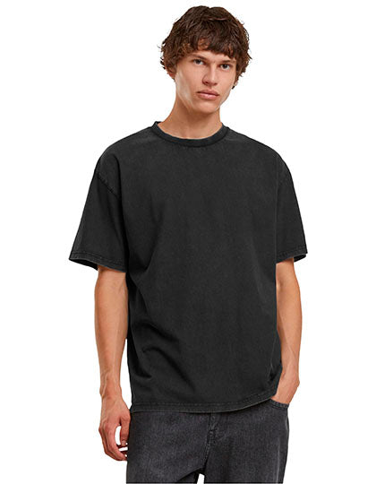 Vintage Heavy Loose Tee in Black, Größe 5XL