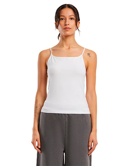 Ladies Stretch Jersey Short Slim Top in White, Größe 5XL