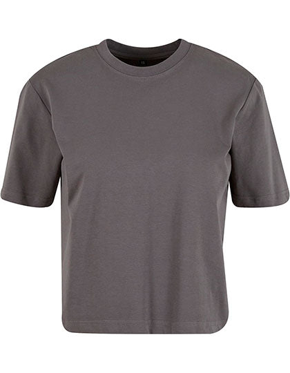 Sorona® Ladies Regular Boxy Tee in Magnet, Größe 5XL