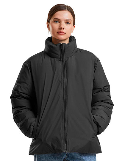 Ladies Loose Puffer Jacket in Black, Größe 5XL