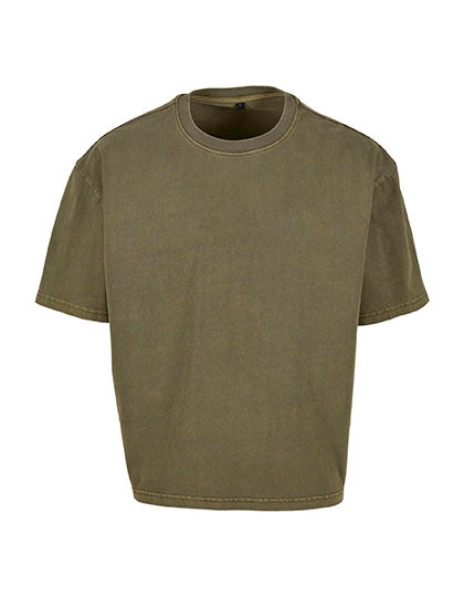 Vintage Cropped Heavy Oversize Tee