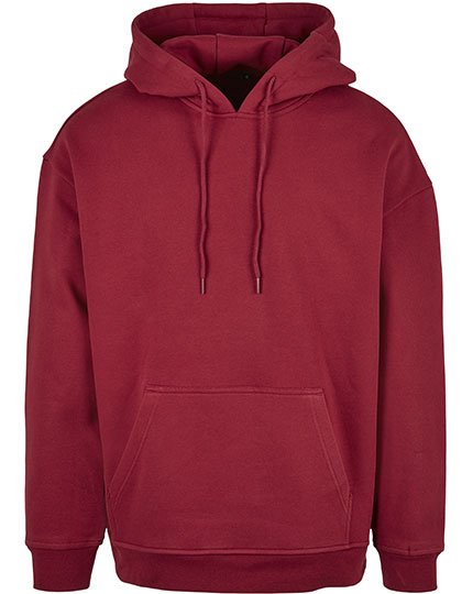 Basic Oversize Hoody in Burgundy, Größe 5XL