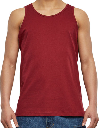 Basic Tank in Burgundy, Größe 5XL
