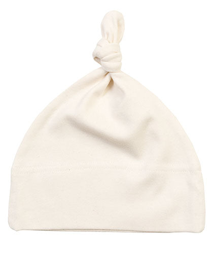 Baby One Knot Hat in Organic Natural, Größe One Size