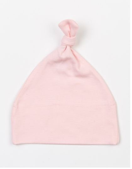 Baby One Knot Hat in Powder Pink, Größe One Size