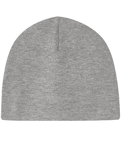 Baby Hat in Heather Grey Melange, Größe One Size