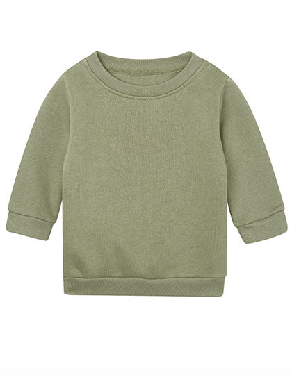 Baby Essential Sweatshirt in Soft Olive, Größe 18-24 months