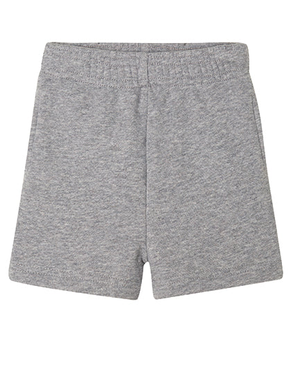 Baby Essential Shorts in Heather Grey Melange, Größe 2-3 years