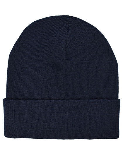 rPET Beanie in Navy, Größe One Size